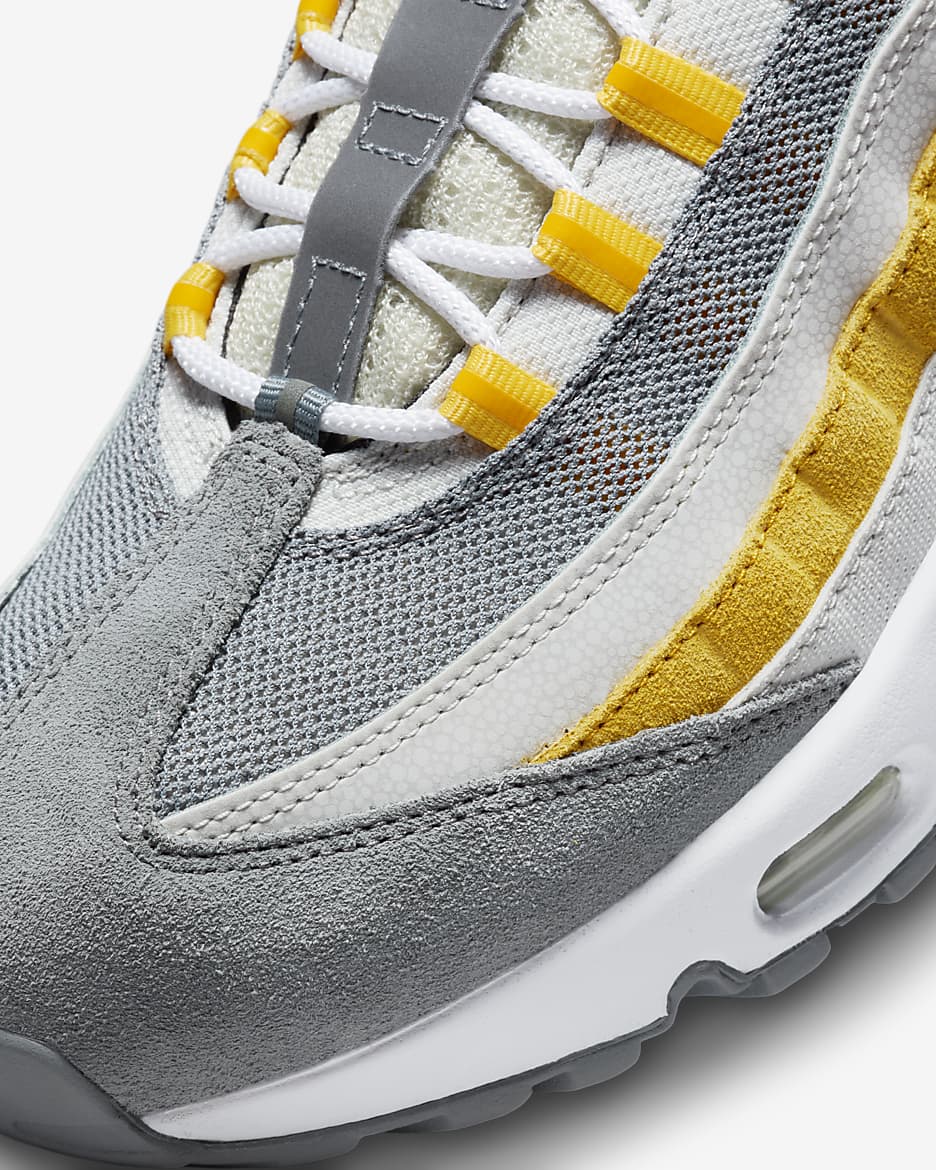 Grey nike air max 95 mens best sale